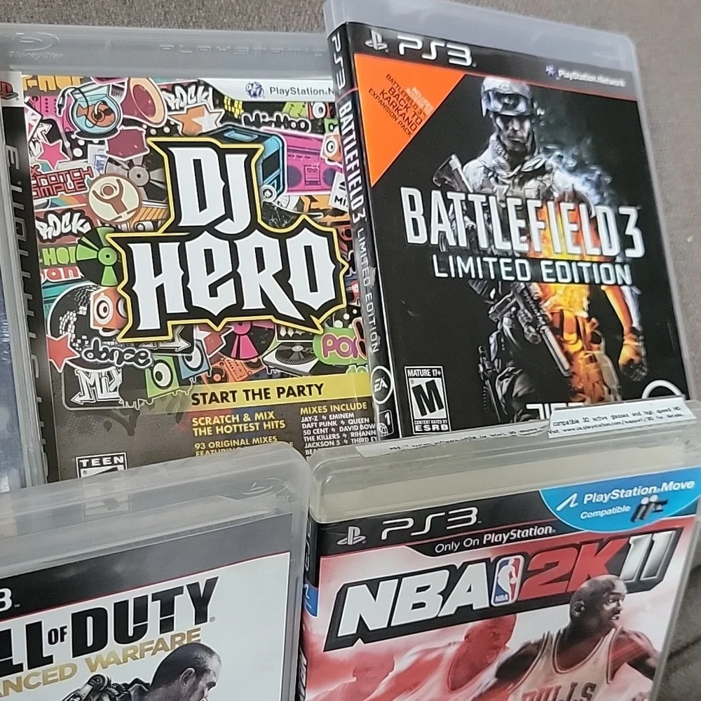 PS3 bundle 5 games